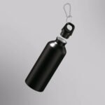 Borraccia in alluminio nera - 750 ml