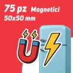 75 Adesivi Magnetici 50 mm a € 39,90