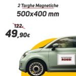 Kit Targhe Magnetiche | 2pz 500x400 mm