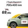 Kit Targhe Magnetiche | 2pz 700x400 mm