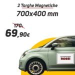 Kit Targhe Magnetiche | 2pz 700x400 mm