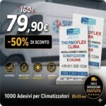 1000 Adesivi per Climatizzatori 85x55 mm