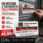 Adesivi Personalizzati per Serrande